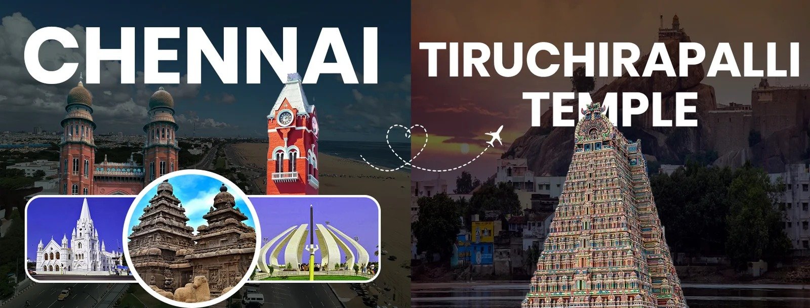 Chennai to Trichy Temple Tour Packages - Sindhu Travels